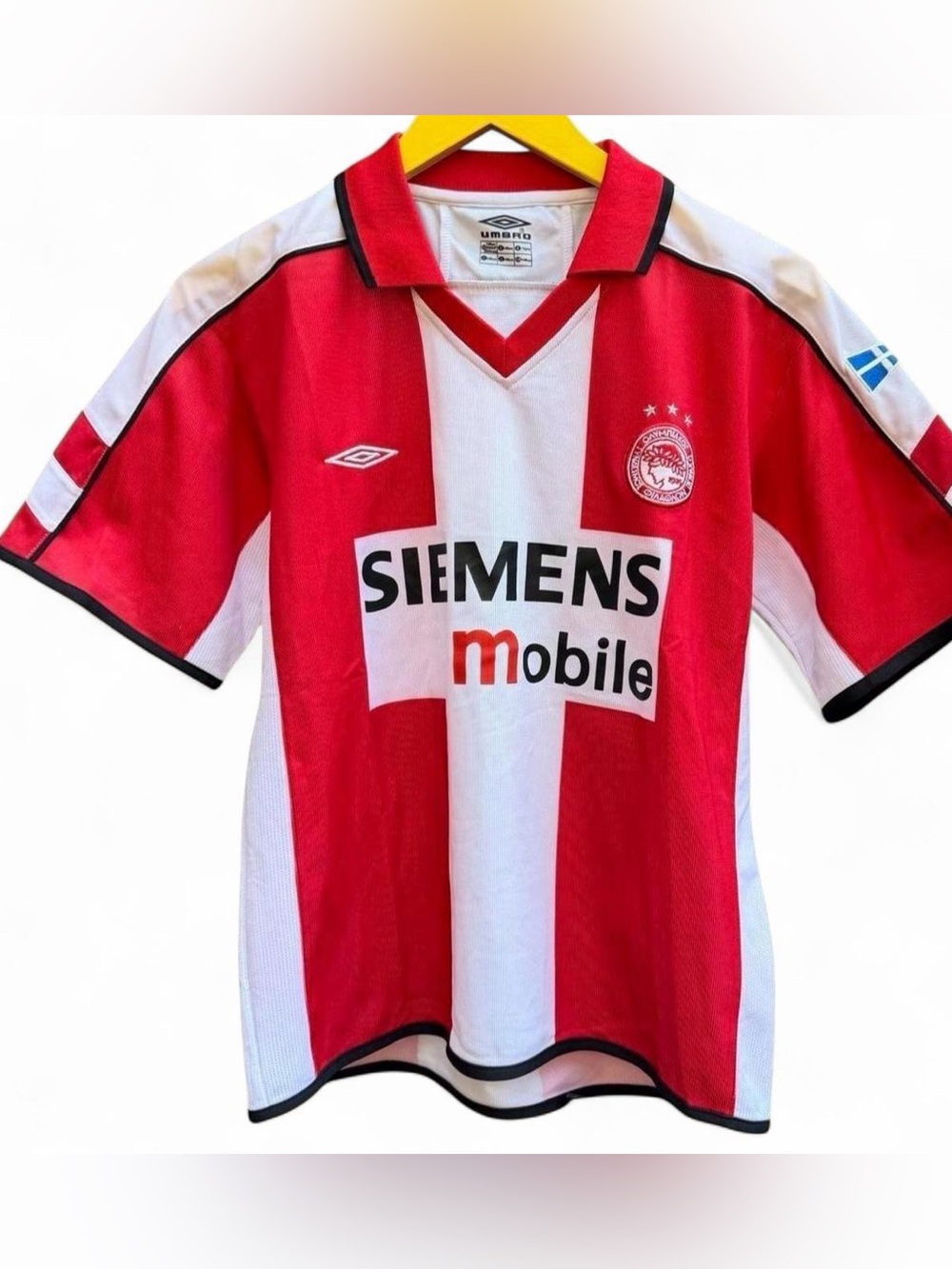 Umbro Olympiacos FC home jersey Fits Sz S/Youth L